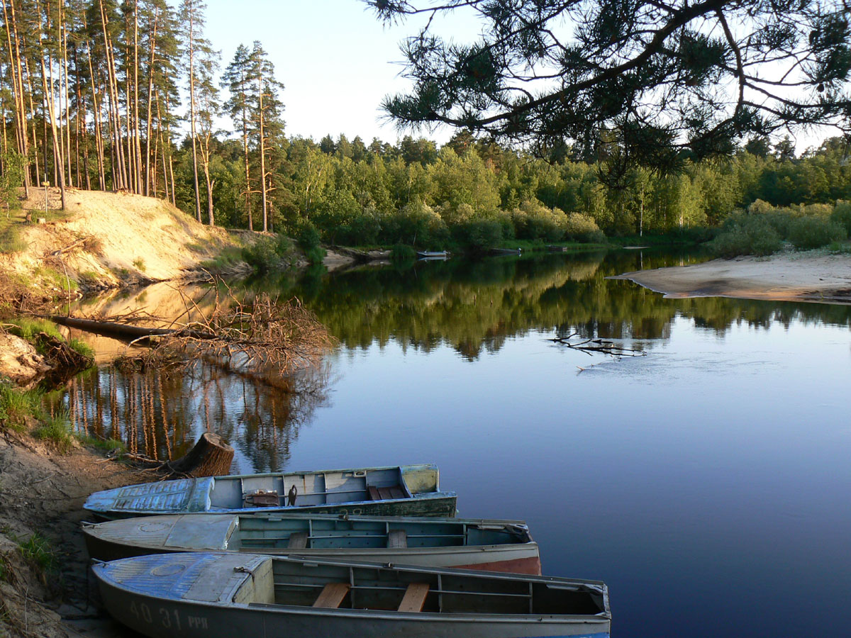 Река Пра. Эстакада