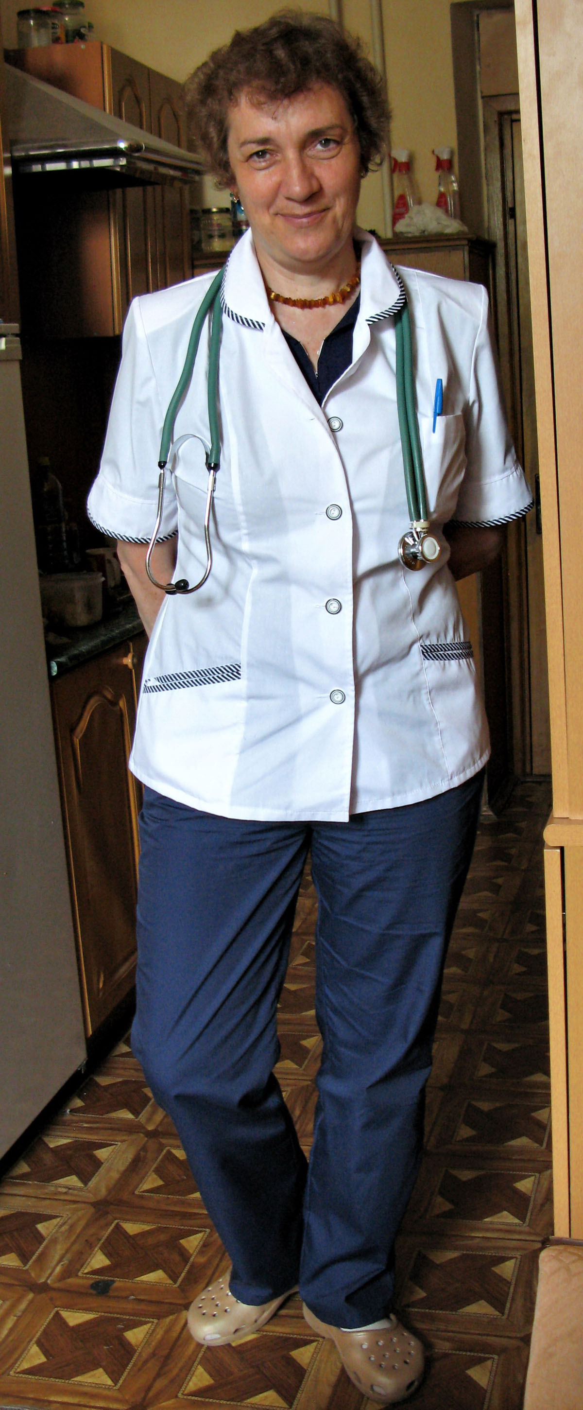 Алла Георгиевна Медникова (Яголим), врач больницы № 33, 2016 год