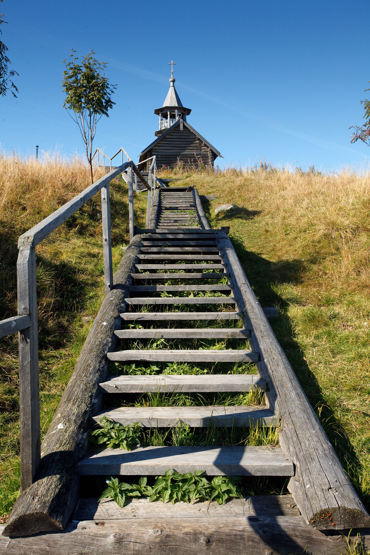 Крестовоздвиженская церковь, памятник деревянного зодчества, д. Канзанаволок, автор Игорь Гергиевский