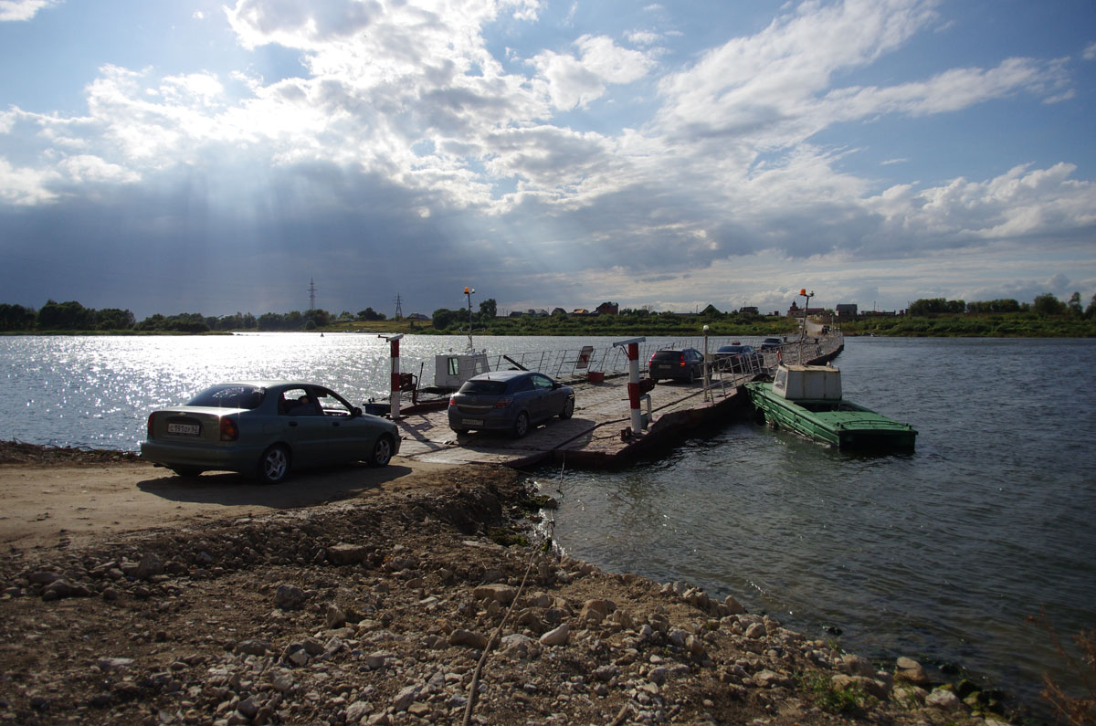 Дороги и понтонные мосты