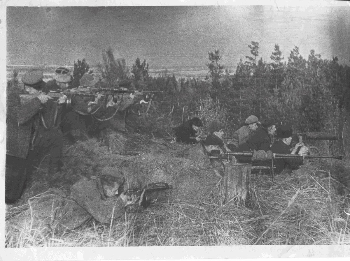 Партизанская засада против полицейского гарнизона у д. Заситино Себежского района, октябрь 1943 г.